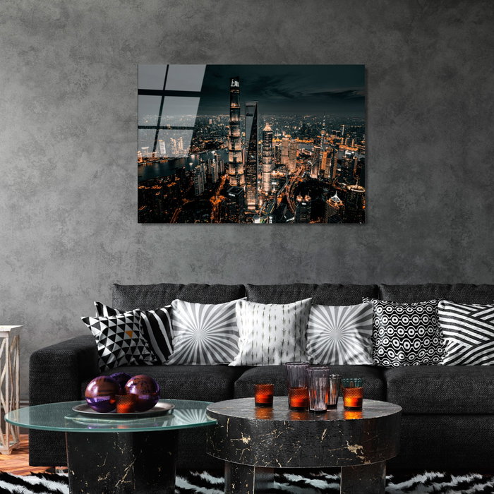 Wallity Pintura Decorativa de Vidrio Templado UV-058 70 x 100 cm Multicolor Wallity Pintura Decorativa de Vidrio Templado UV-058 70 x 100 cm Multicolor